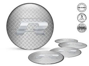 VW Ruota Adesivo Logo Design Cupola Resina